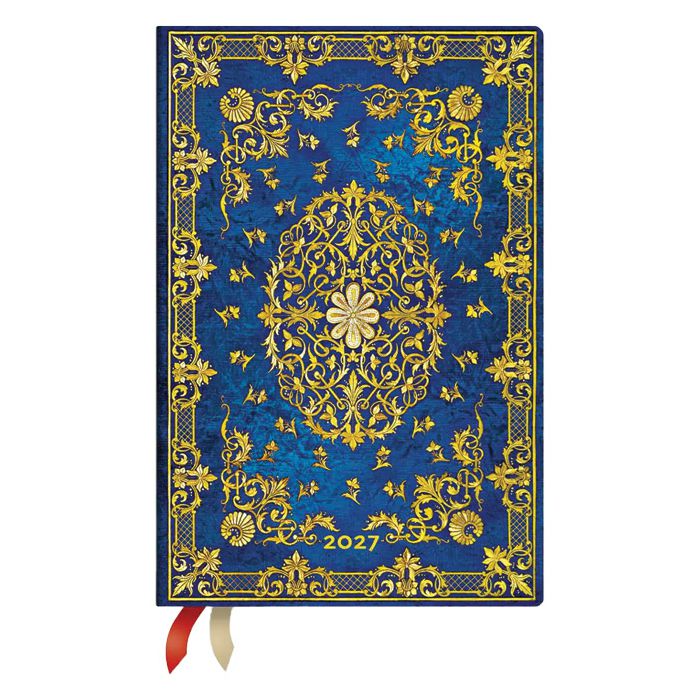 Planer tjedni 2027-9x14cm-mini s gumicom Silk Sky Paperblanks DE1899-6