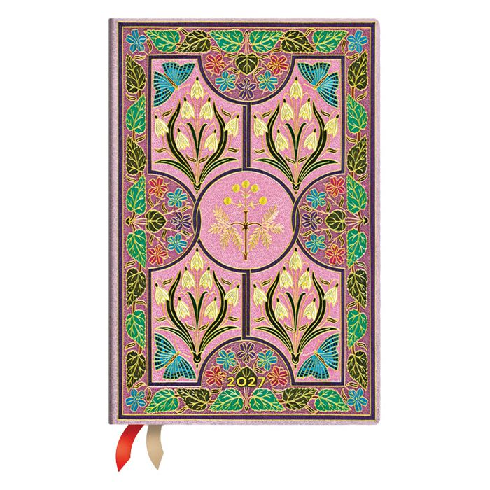 Planer tjedni 2027-9x13,5cm-mini s gumicom Mimosa Flexi Paperblanks FE1994-8