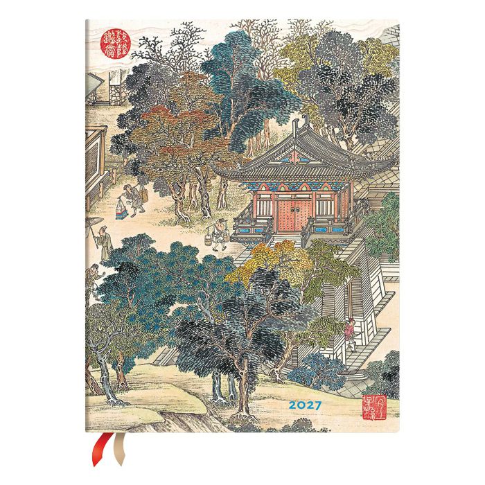 Planer dnevni 2027-17,5x23cm-ultra s gumicom Golden Age Paperblanks DE1962-7