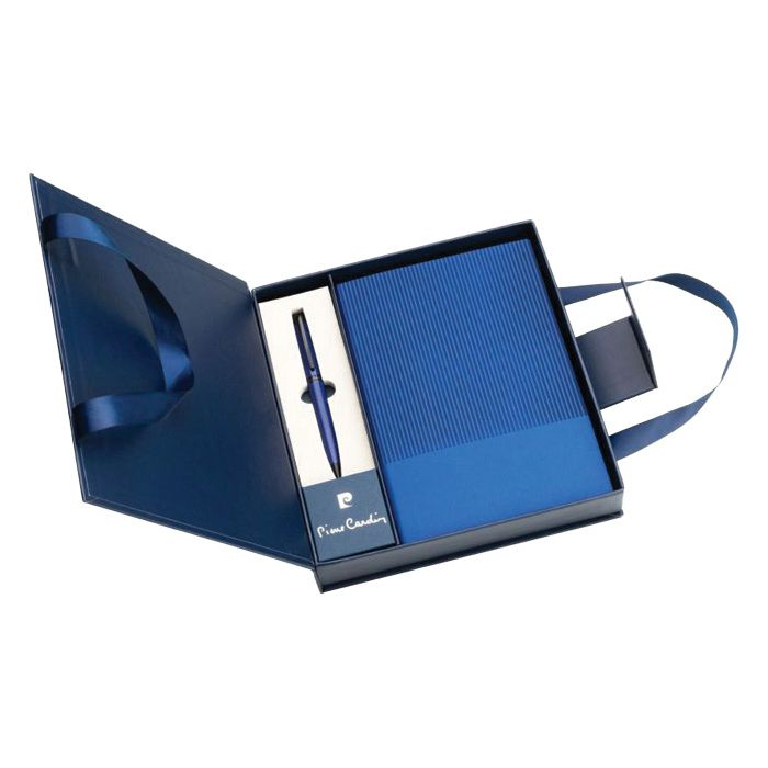 Set Notes A5 Chantal+Ol.kem.Denise Pierre Cardin B4016701IP3 plavi