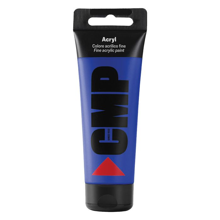 Boja akrilna 75ml pvc tuba Primo CMP 02TA75500 plava ultramarin