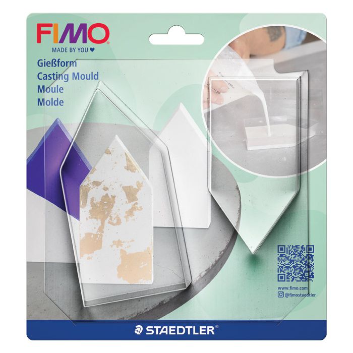 Kalup za modeliranje kućica Fimo casting powder Staedtler 8742 58 blister