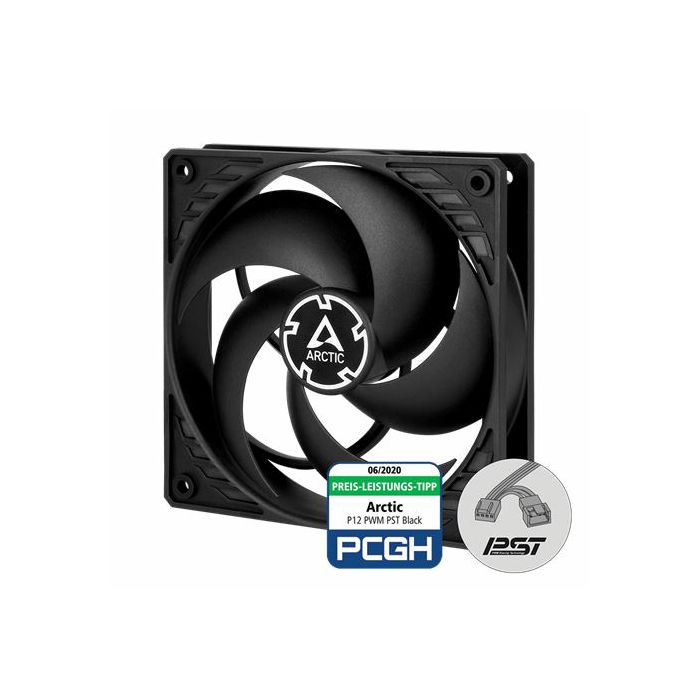 Arctic P12 PWM PST (crni)