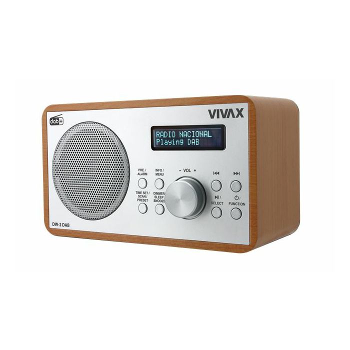VIVAX VOX RADIO DW-2 DAB BROWN