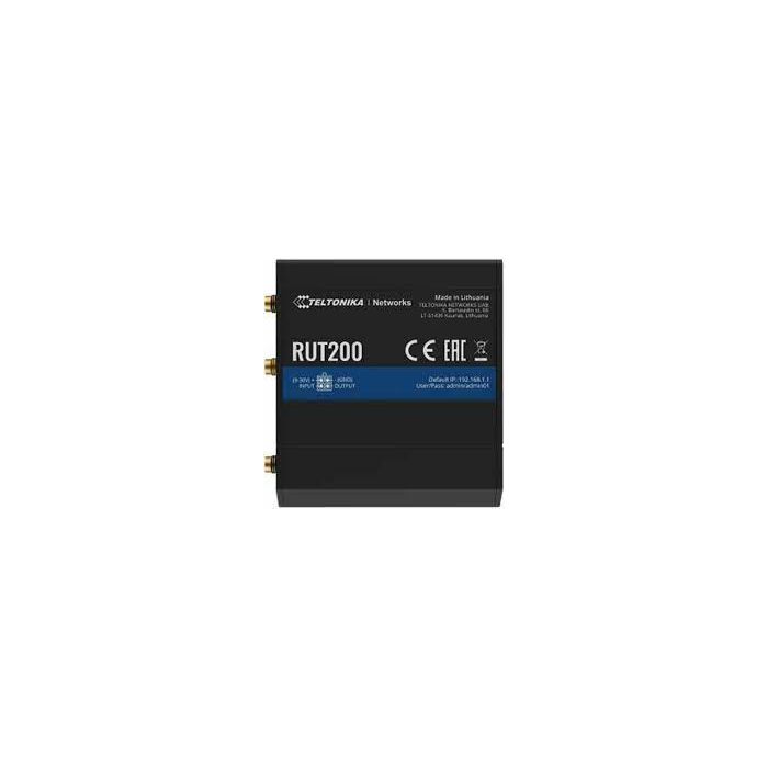 TELTONIKA Router 4G(Cat 4) Industrijski WiFi 2x100Mb port, RUT200