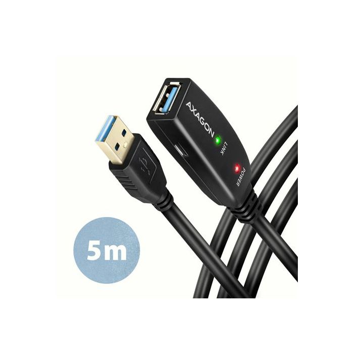 CC USB AM 2.0 -> USB AF, Aktivni produžni, 5m, ADR-305, AXA