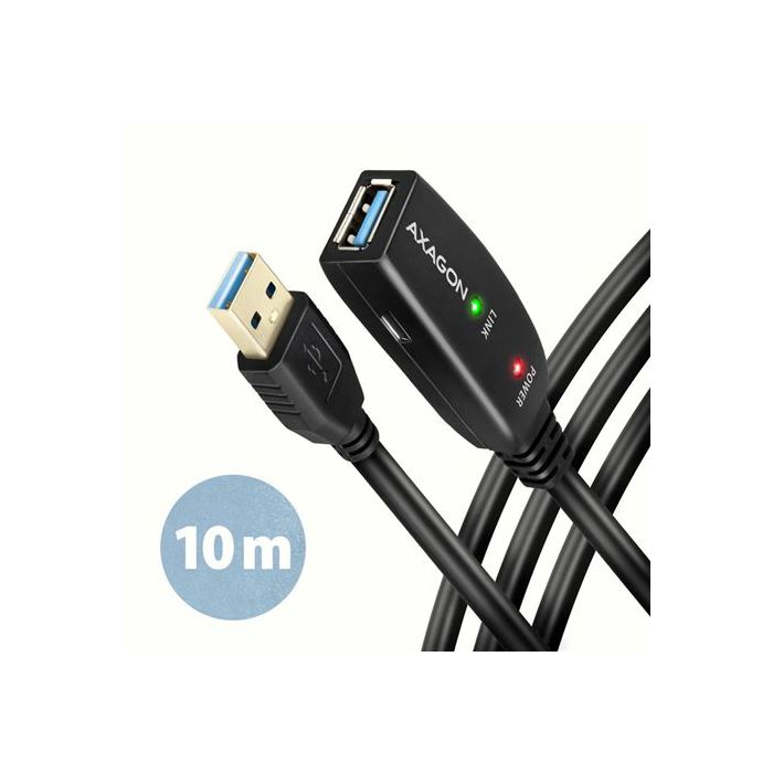 CC USB AM 2.0 -> USB AF, Aktivni produžni, 10m, ADR-310, AXA