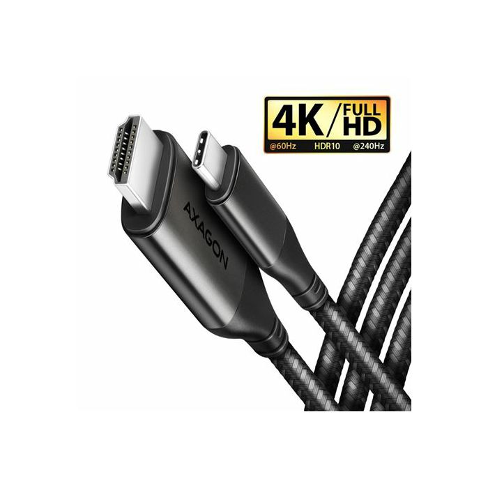 CC USB CM -> HDMI M 2.0, 1.8m, 4K/60Hz, RVC-HI2MC, AXA