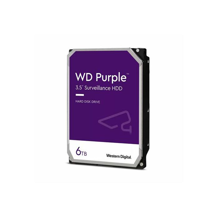HDD Interni WD Purple Surveillance 6TB 3,5" SATA WD64PURZ