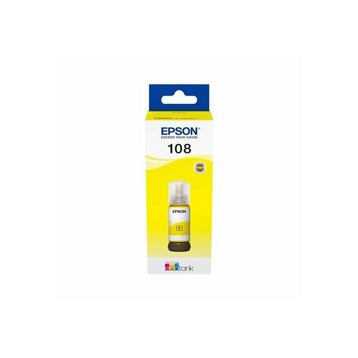 Tinta Epson EcoTank 108 Yellow