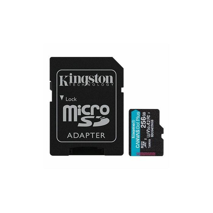 MEM SD MICRO 256GB Canvas Go! Plus + ADP SDCG4/256GB