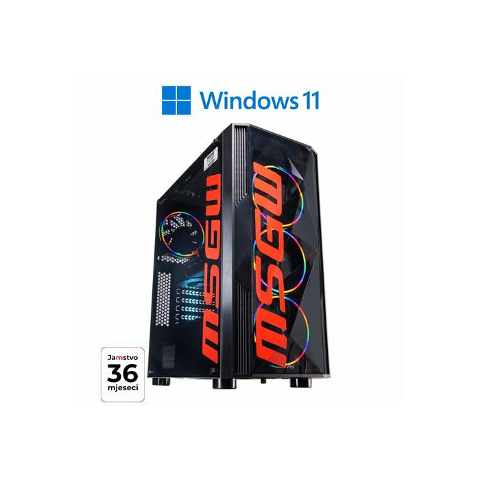MSGW stolno računalo Gamer i365