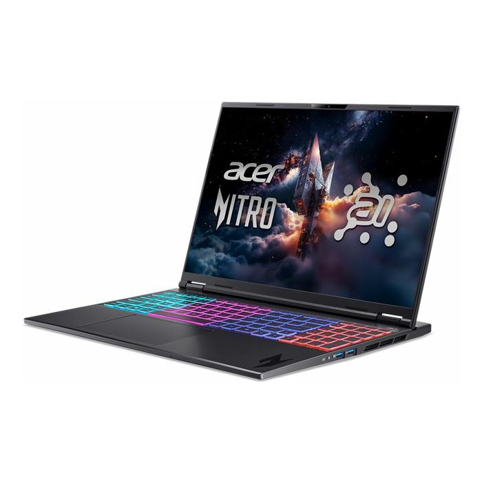 AN16S-61-R28G, 16/2.5K/R AI 9 365/32GB/S1TB/RTX5070Ti-12GB/DOS/BLK/2Y