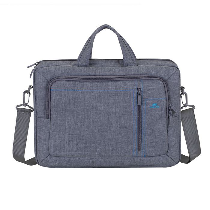 Torba RivaCase 15.6" Alpendorf 7530 Grey laptop Canvas bag