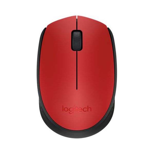 Miš bežični Logitech M171 crvenii