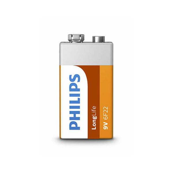 PHILIPS baterija 6F22L1B/10