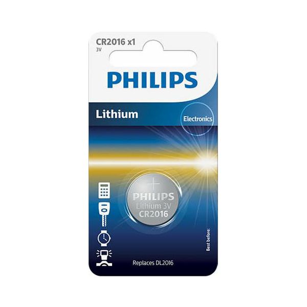 PHILIPS baterija CR2016/01B