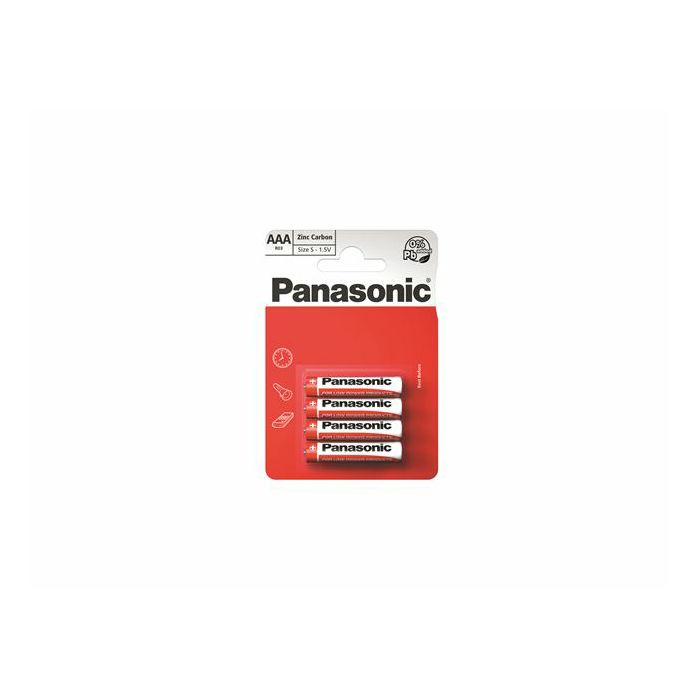 PANASONIC baterije R03RZ/4BP EU Zinc Carbon