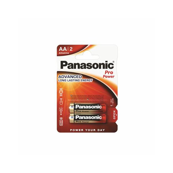 PANASONIC baterije LR6PPG/2BP Alkaline Pro Power