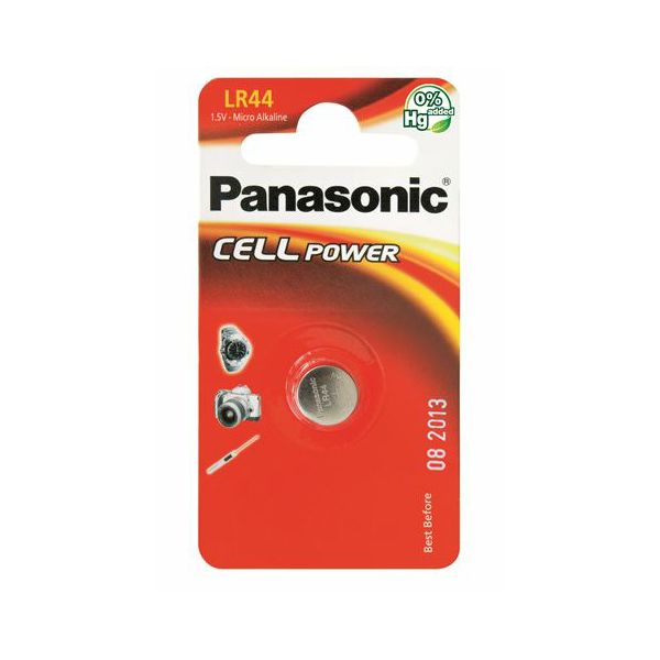 PANASONIC baterije LR-44EL/1B Micro Alkaline