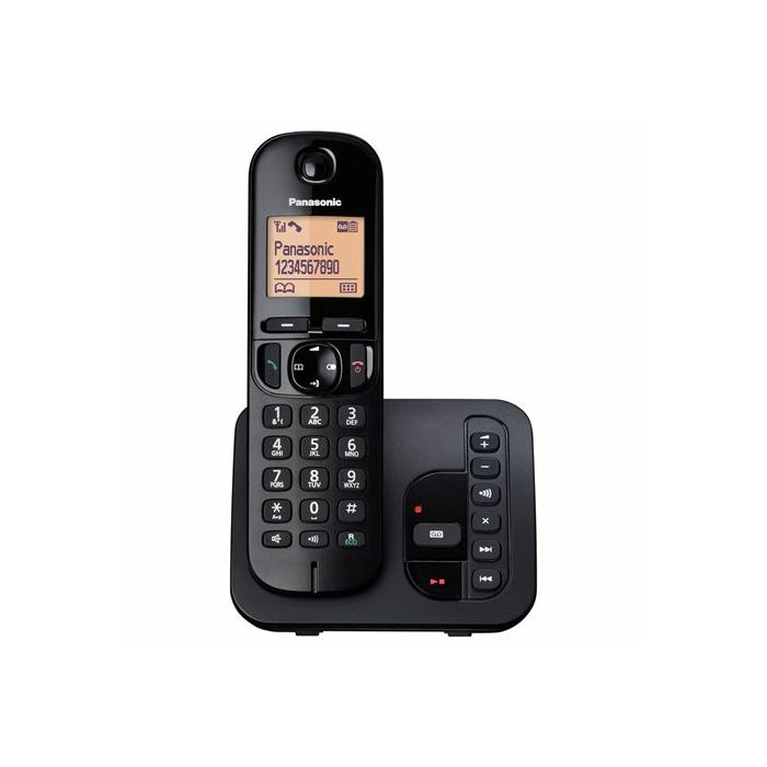 PANASONIC telefon bežični KX-TGC220FXB (TAM) sekretarica crni