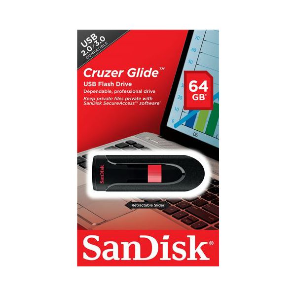 USB memorija Sandisk Ultra USB 3.0 Black 64GB