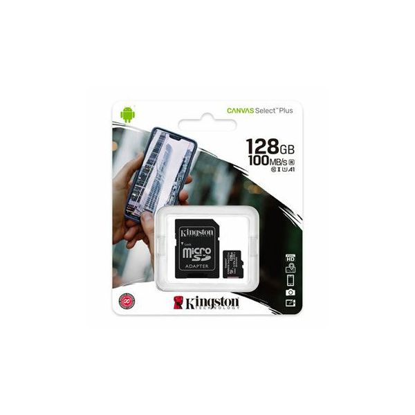 Memorijska kartica  Kingston SD MICRO 128GB Class 10 UHS-I Plus