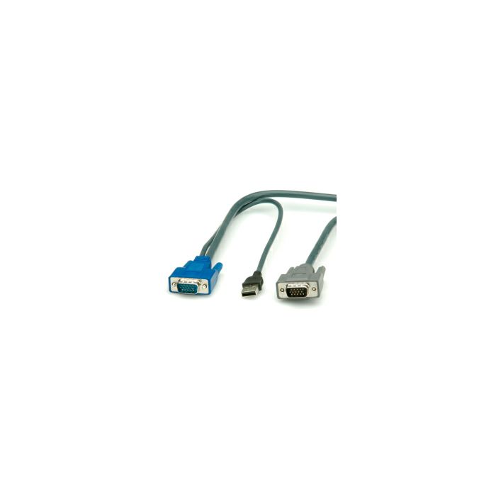 Roline KVM preklopnik kabel PS/2 + USB, 3.0m (za 14.01.3376/3377)