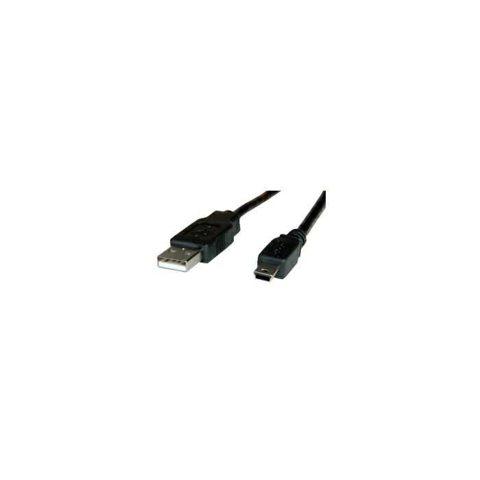 Roline USB2.0 kabel, TIP A(M) na Mini USB 5-pin(M), 1.8m