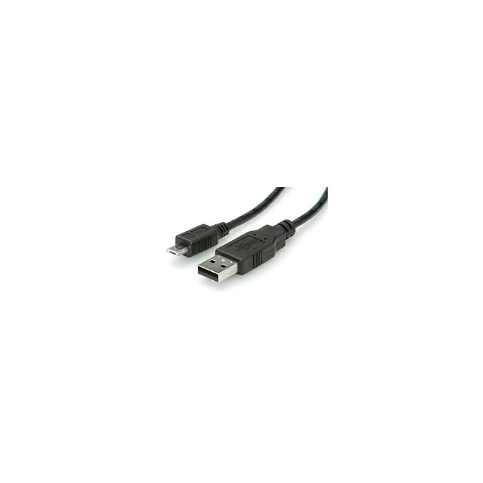 Roline USB2.0 kabel TIP A(M) na Micro USB B(M), 3.0m