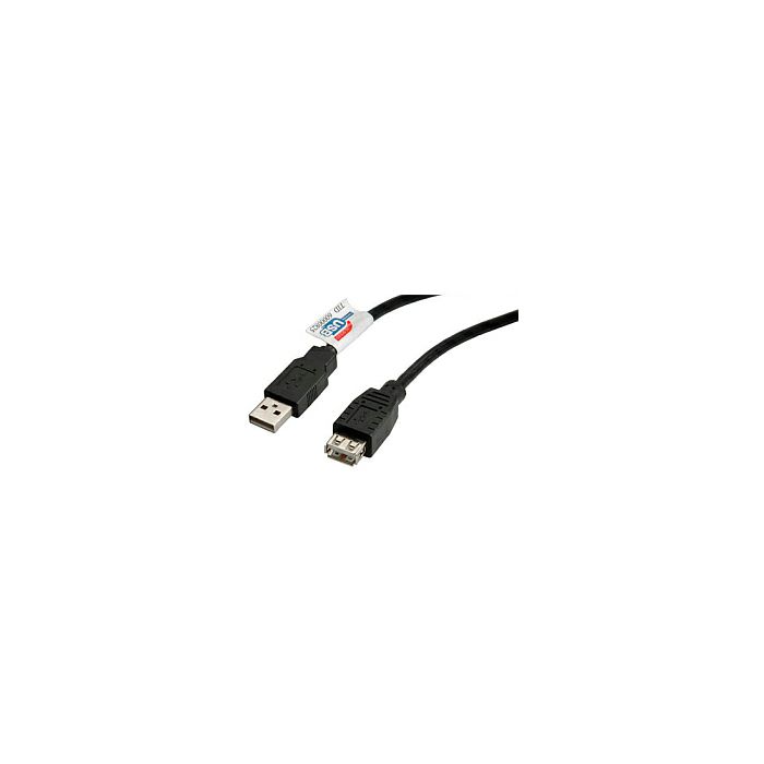 Roline USB2.0 kabel TIP A-A M/F 3.0m (produžni)
