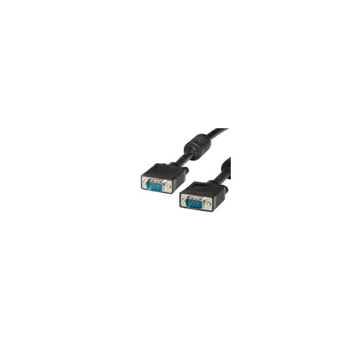 Roline VALUE monitor kabel, HD15 M/M, 6.0m