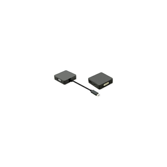 Roline VALUE adapter USB3.1 Type C - VGA/DVI/HDMI/DP