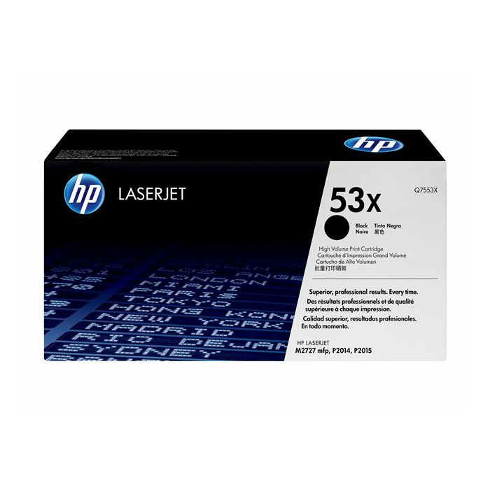 HP Toner Q7553X black 7000 pages
