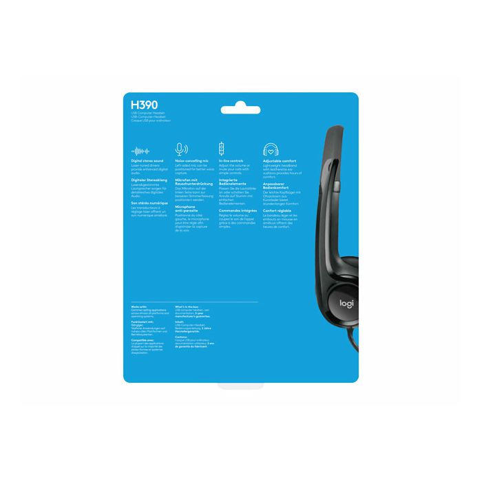 LOGI Micro - Casque USB H390