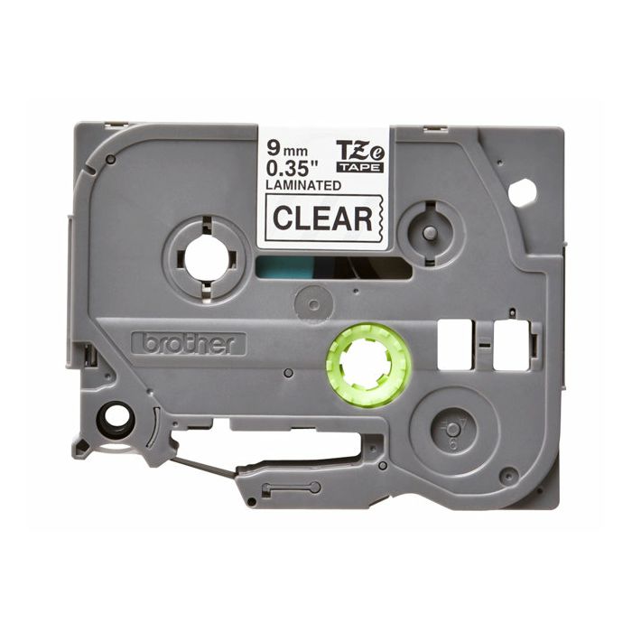 BROTHER TZE121 tape black/clear 9mm 8m