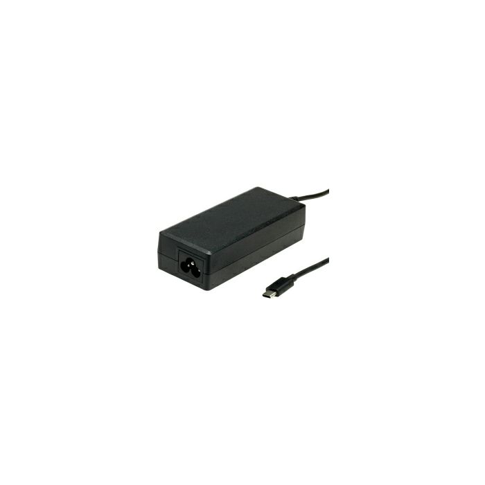 Roline USB TIP-C strujni adapter, 65W, utor za 3-pinski kabel ("Mickey Mouse")