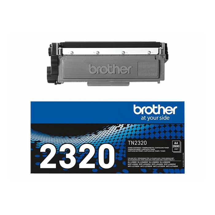 BROTHER TN2320 black toner 2600 pages