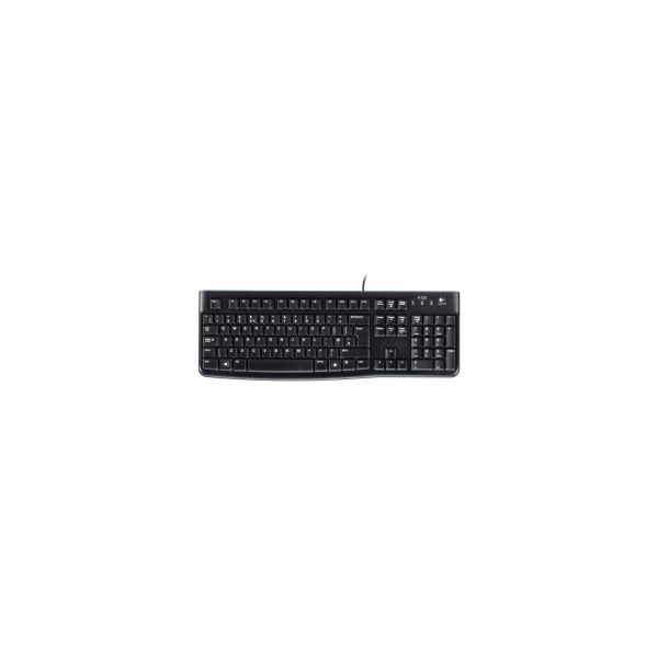 Logitech K120 tipkovnica, USB, OEM, crna (920-002642)