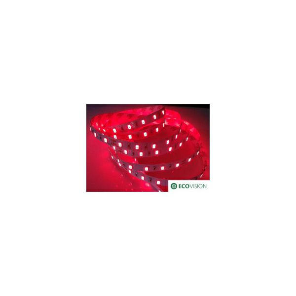 EcoVision LED fleksibilna traka 0,5m, 3528, 4,2W/m, 60LED/m, Crvena, 36V DC