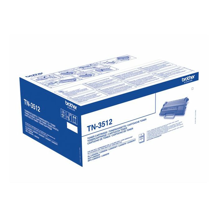 BROTHER TN3512 Toner Cartridge Black HY