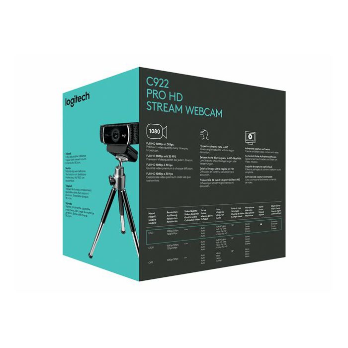 LOGI C922 Pro Stream Webcam - USB