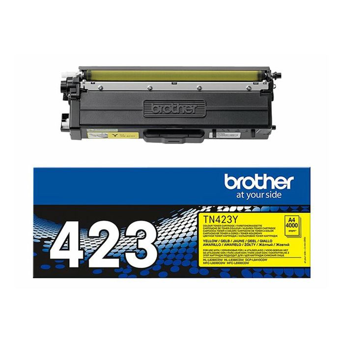 BROTHER TN423Y Toner Cartridge Yellow HC