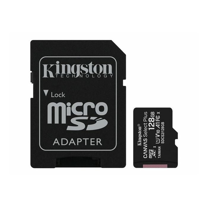 KINGSTON 128GB micSDXC Canvas SelectPlus