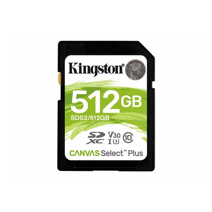 KINGSTON 512GB SDXC Canvas Select Plus