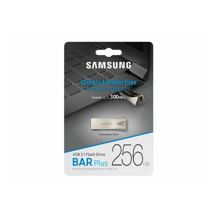 SAMSUNG BAR PLUS 256GB Champagne Silver