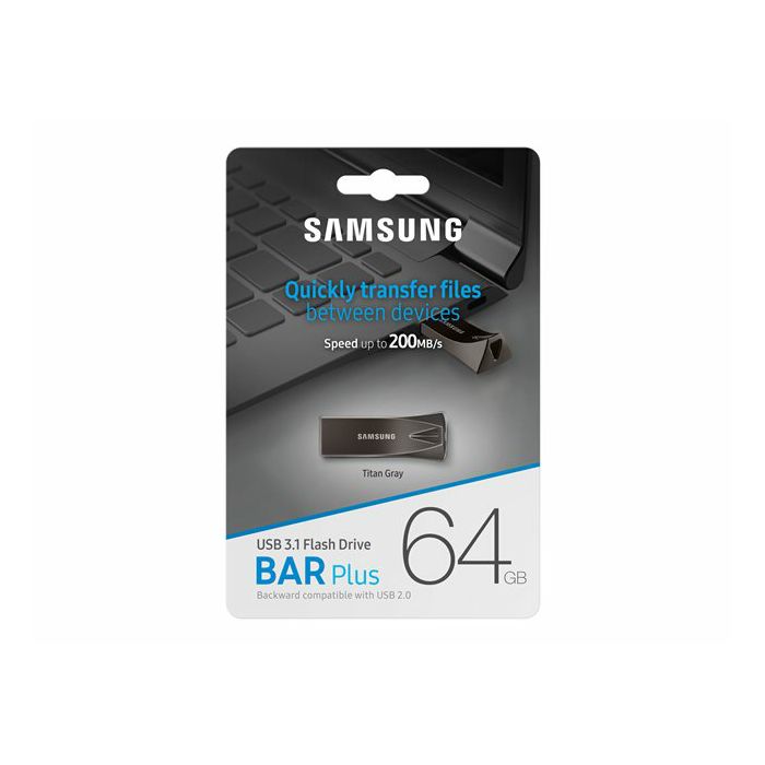 SAMSUNG BAR PLUS 64GB Titan Gray