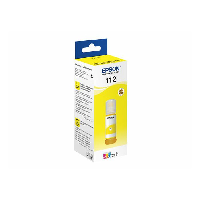 EPSON 112 EcoTank Pigment Yellow ink