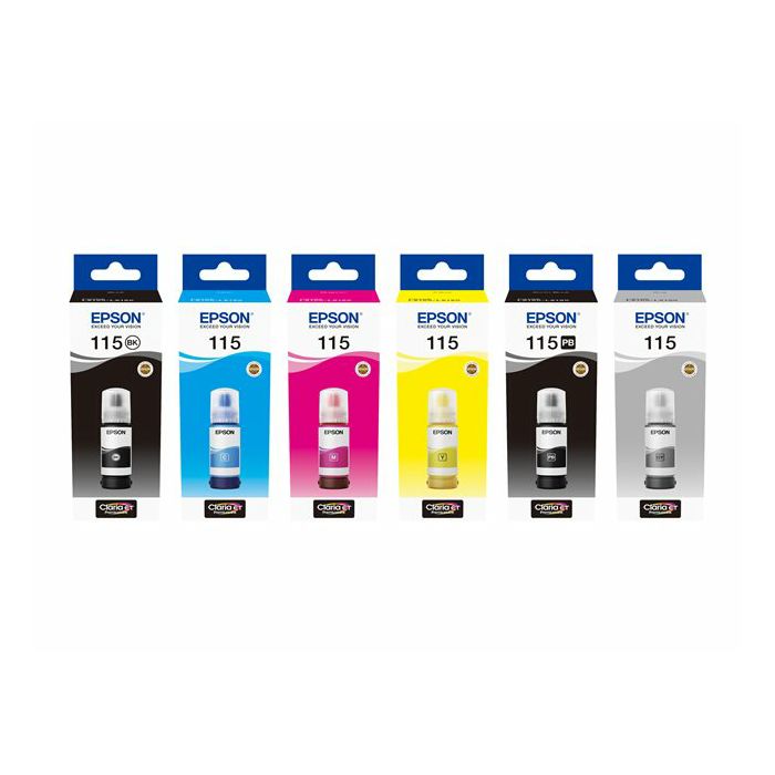 EPSON 115 EcoTank Grey ink bottle