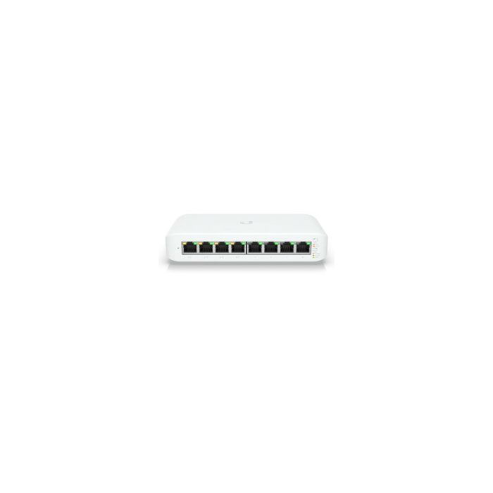 Ubiquiti UniFi Managed 8-port Gigabit Switch (4-port PoE+) 52W (USW-LITE-8-PoE)